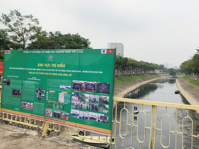 Chuyên gia vẫn hoài nghi về công nghệ xử lý ô nhiễm sông Tô Lịch - ảnh 1