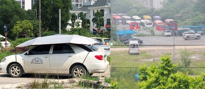 Cận cảnh 7 sân dạy lái xe 'chui' hoạt động công khai giữa Hà Nội nhiều năm - ảnh 2
