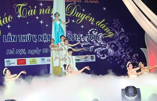 Cô giáo 9x tự tin tỏa sáng ở cuộc thi tài năng duyên dáng - ảnh 1