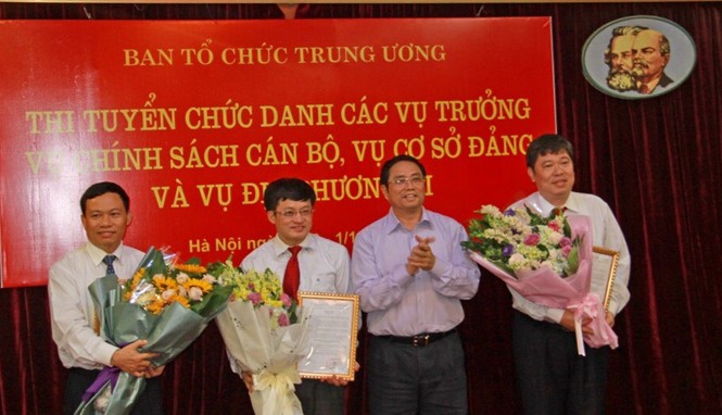 Thực hiện Bí thư cấp uỷ đồng thời là chủ tịch UBND ở nơi có điều kiện - ảnh 1