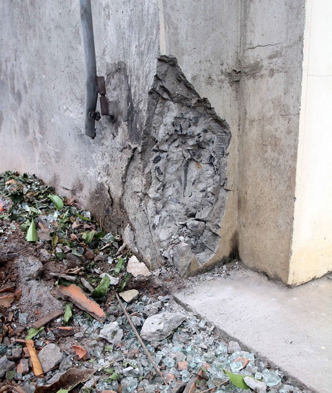 Nhà giám đốc Tổng công ty than Hạ Long bị đánh mìn - ảnh 1