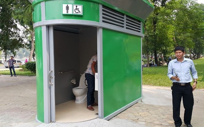 1.000 nhà vệ sinh công cộng siêu sạch của HN trông ra sao? - ảnh 1