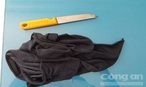 Thiếu nữ đoạt dao kẻ cướp trong cao ốc Sài Gòn - ảnh 1
