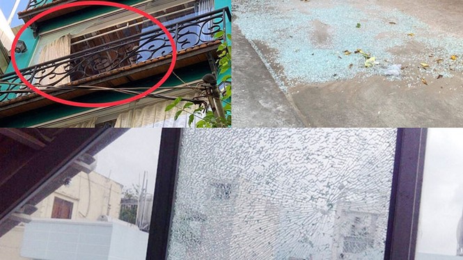 Bất ngờ lý do hàng loạt kính các nhà ở trung tâm Sài Gòn bị bắn vỡ - ảnh 1