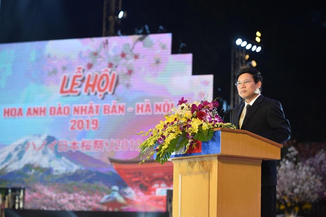 Khai mạc Lễ hội hoa anh đào Nhật Bản - Hà Nội 2019 - ảnh 2
