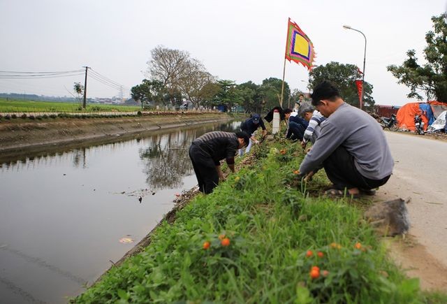 Kênh ngập rác thải biến thành đường hoa ở Hà Nội - ảnh 10