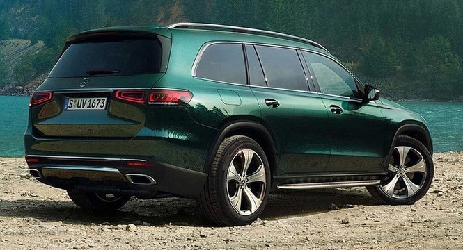 Mercedes-Benz GLS thế hệ mới - Đối thủ BMW X7 - lộ hình ảnh chính thức - ảnh 12