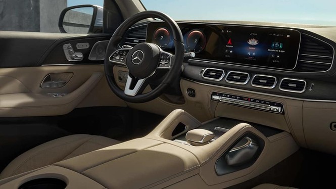 Mercedes-Benz GLS thế hệ mới - Đối thủ BMW X7 - lộ hình ảnh chính thức - ảnh 2