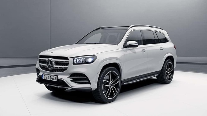Mercedes-Benz GLS thế hệ mới - Đối thủ BMW X7 - lộ hình ảnh chính thức - ảnh 7