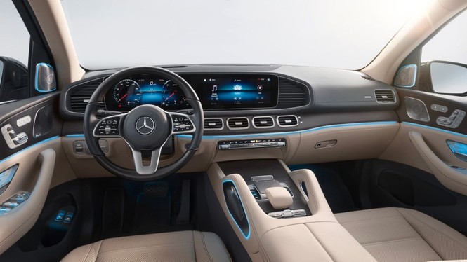 Mercedes-Benz GLS 2020 'lột xác' với thiết kế mới - ảnh 5