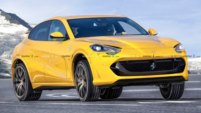 Siêu SUV đầu tiên của Ferrari lộ diện - ảnh 1
