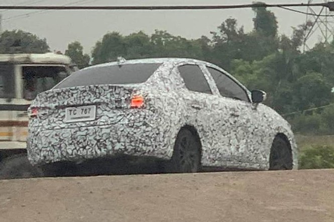 Honda City 2020 rò rỉ những hình ảnh chạy thử trên đường phố - ảnh 1