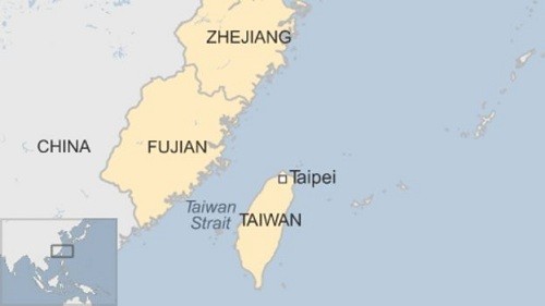 Máy bay, tàu chiến Trung Quốc diễn tập gần eo biển Đài Loan - ảnh 1