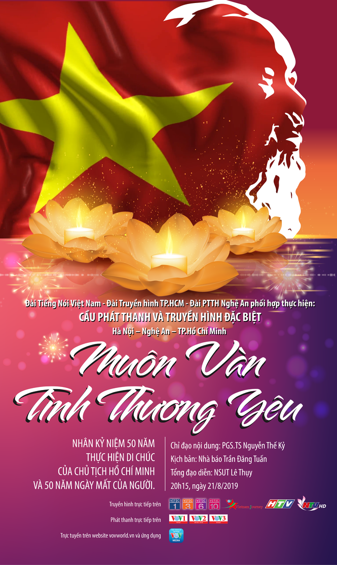 Cầu truyền hình-phát thanh 'Muôn vàn tình thương yêu” - ảnh 1