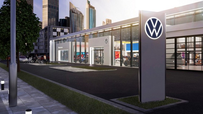Volkswagen tung ra logo nhận diện thương hiệu mới - ảnh 2