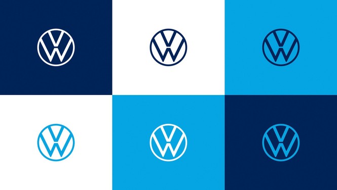 Volkswagen tung ra logo nhận diện thương hiệu mới - ảnh 1