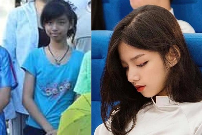 Cô bé đen nhẻm lột xác thành hot girl - ảnh 1