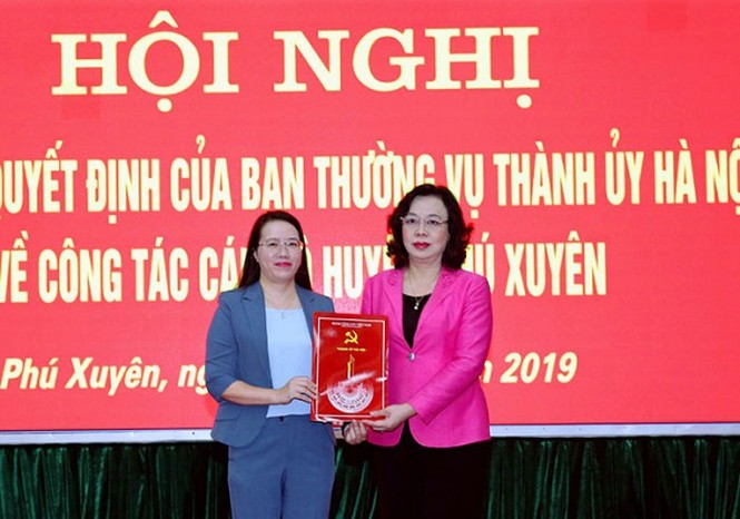 Giám đốc Sở Khoa học và Công nghệ Hà Nội làm Bí thư Huyện ủy Phú Xuyên - ảnh 1