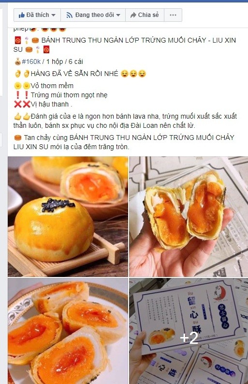 Bánh trung thu nhân chảy tràn 'made in Trung Quốc' tung hoành chợ mạng - ảnh 3