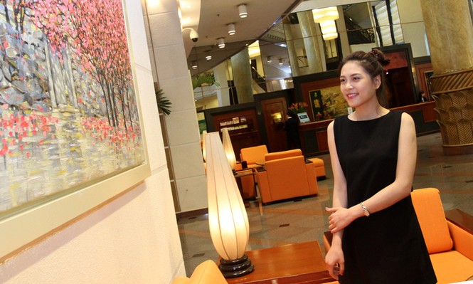 Á hậu Lò Thị Minh khoe nét gợi cảm - ảnh 4