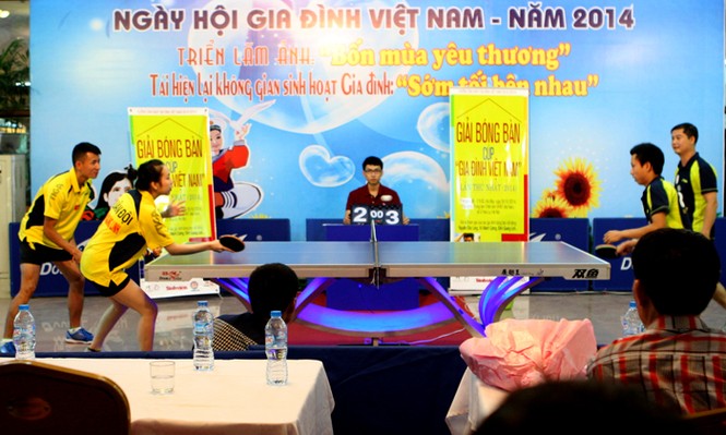 Nhiều hoạt động thi tài trong Ngày hội gia đình Việt Nam - ảnh 1
