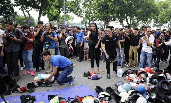 Thanh Hằng, Anh Khoa “cháy” cùng 4.000 bạn trẻ Hà thành - ảnh 8