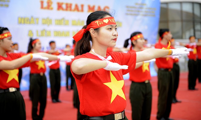 Tuổi trẻ CAND rạng rỡ trong điệu dân vũ - ảnh 14