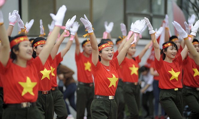 Tuổi trẻ CAND rạng rỡ trong điệu dân vũ - ảnh 17