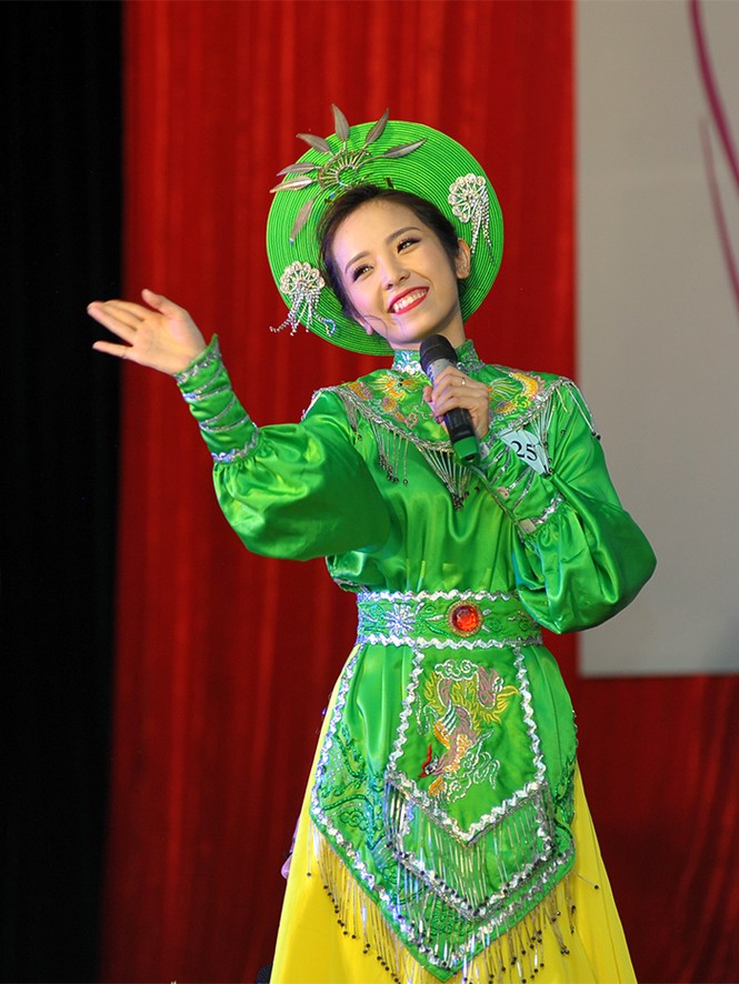Nhan sắc Hoa khôi Học viện Phụ nữ Việt Nam - ảnh 2
