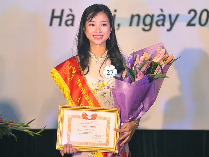 Nhan sắc Hoa khôi Học viện Phụ nữ Việt Nam - ảnh 5