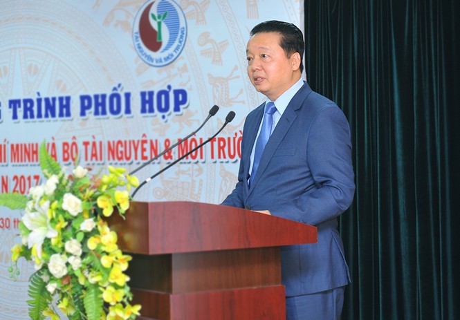 T.Ư Đoàn và Bộ TN&MT ký kết phối hợp giai đoạn 2017-2022 - ảnh 1