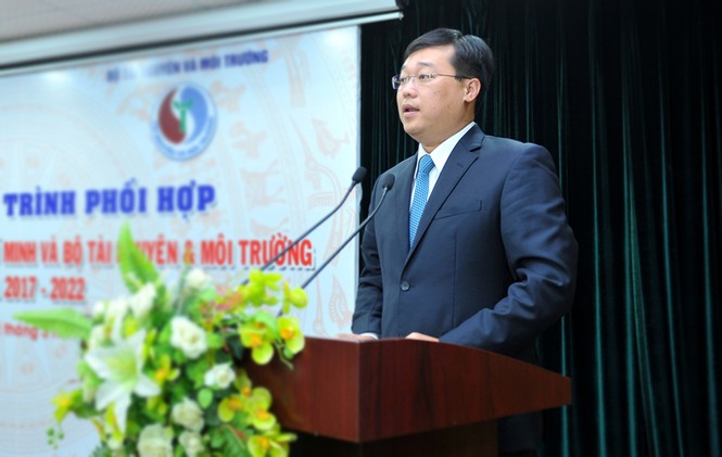 T.Ư Đoàn và Bộ TN&MT ký kết phối hợp giai đoạn 2017-2022 - ảnh 2