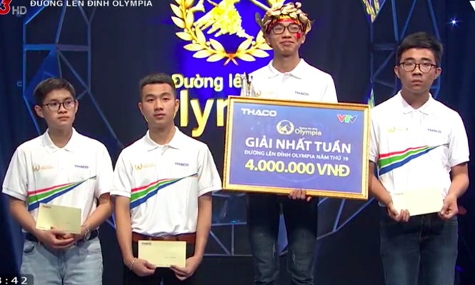 Nam sinh diễn vai Cám giành vòng nguyệt quế Đường lên đỉnh Olympia - ảnh 3