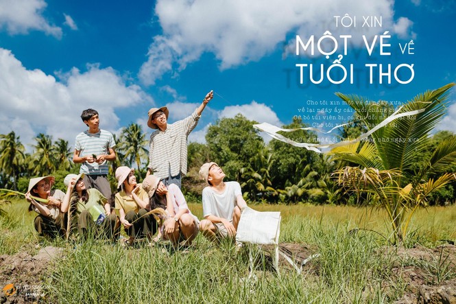 Bộ ảnh 'xin một vé về tuổi thơ' đẹp trong veo khiến dân mạng thích thú - ảnh 1