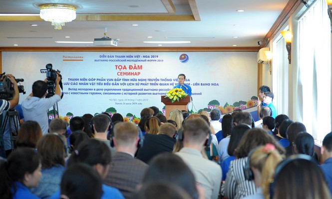 Thanh niên Việt - Nga 'hiến kế' vun đắp quan hệ hữu nghị, hợp tác - ảnh 1