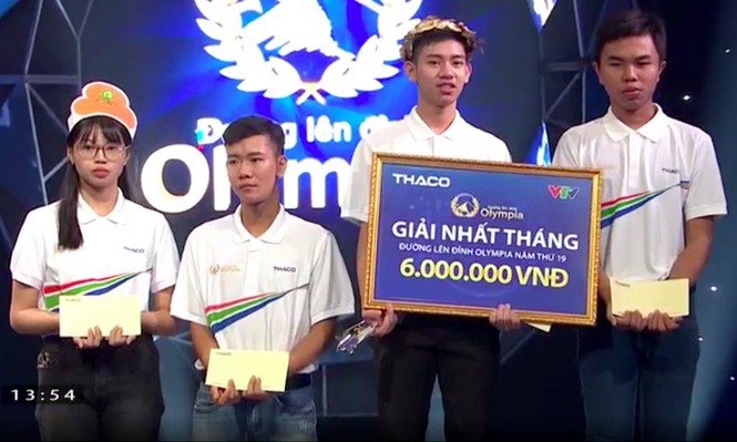 10X Hải Dương thắng tuyệt đối Đường lên đỉnh Olympia - ảnh 1