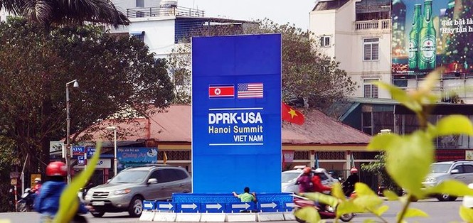 Mỹ , Triều Tiên gấp rút chốt Tuyên bố chung Hà Nội - ảnh 1