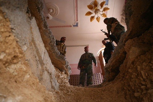 Đột kích 'thành phố ngầm' dưới lòng Iraq do IS xây dựng - ảnh 2