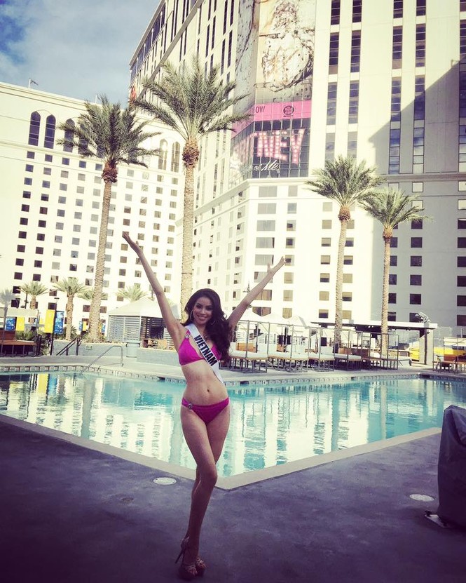 Phạm Hương được bình chọn là 'thí sinh yêu thích nhất' Miss Universe 2015 - ảnh 4