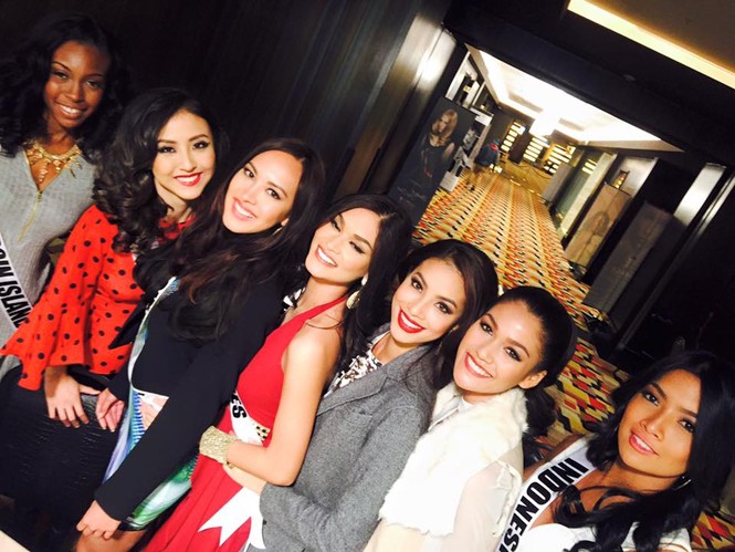 Phạm Hương được bình chọn là 'thí sinh yêu thích nhất' Miss Universe 2015 - ảnh 6