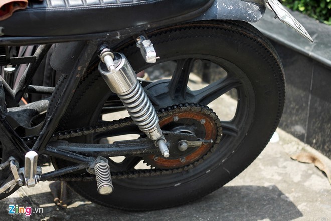 Yamaha SR500 độ kiểu 'cà phê bụi' ở Sài Gòn - ảnh 5