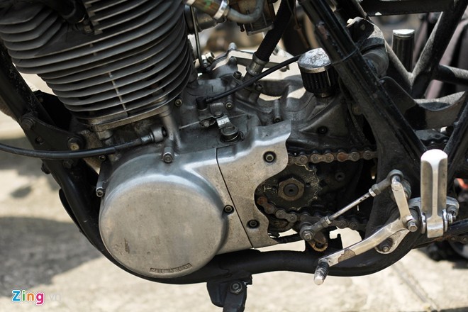 Yamaha SR500 độ kiểu 'cà phê bụi' ở Sài Gòn - ảnh 6