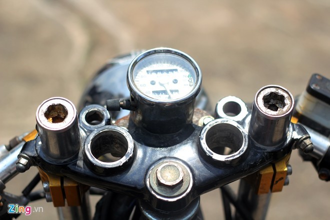 Yamaha SR500 độ kiểu 'cà phê bụi' ở Sài Gòn - ảnh 7