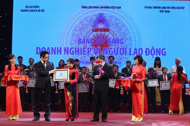 Biểu dương 85 doanh nghiệp vì người lao động - ảnh 1