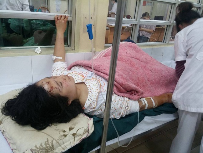 Hai mẹ con ôm nhau chết trong vụ nổ ở Văn Phú - ảnh 1