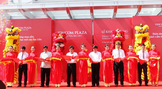 Khai trương Vincom Plaza Trần Phú - Bạc Liêu - ảnh 1