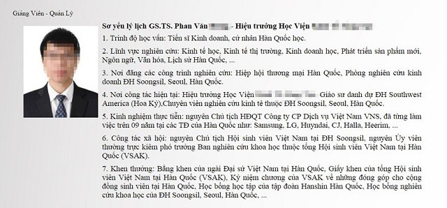 Xôn xao clip 'Hiệu trưởng chửi tục học viên' - ảnh 1