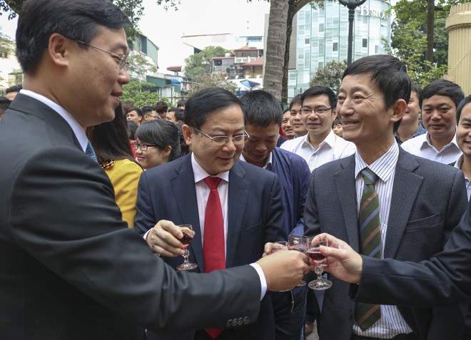 Gặp mặt cán bộ công nhân viên Cơ quan T.Ư Đoàn Xuân Đinh Dậu - ảnh 4