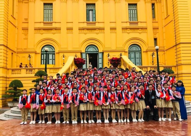 Điểm danh các trường có học sinh nhiều lần được đón nguyên thủ - ảnh 2