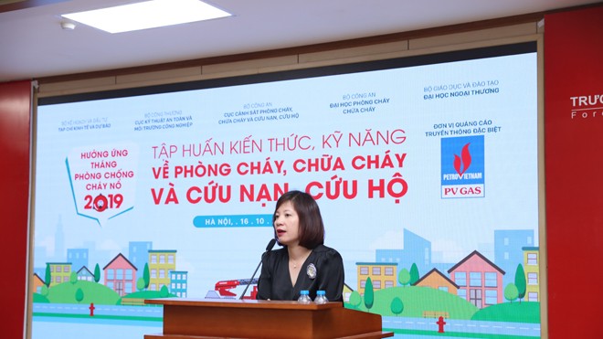 Chương trình ‘tháng phòng chống cháy nổ 2019’ đã diễn ra thành công tốt đẹp - ảnh 2